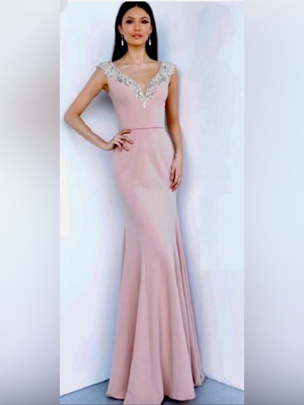 Jovani Gown blush jvn02629A